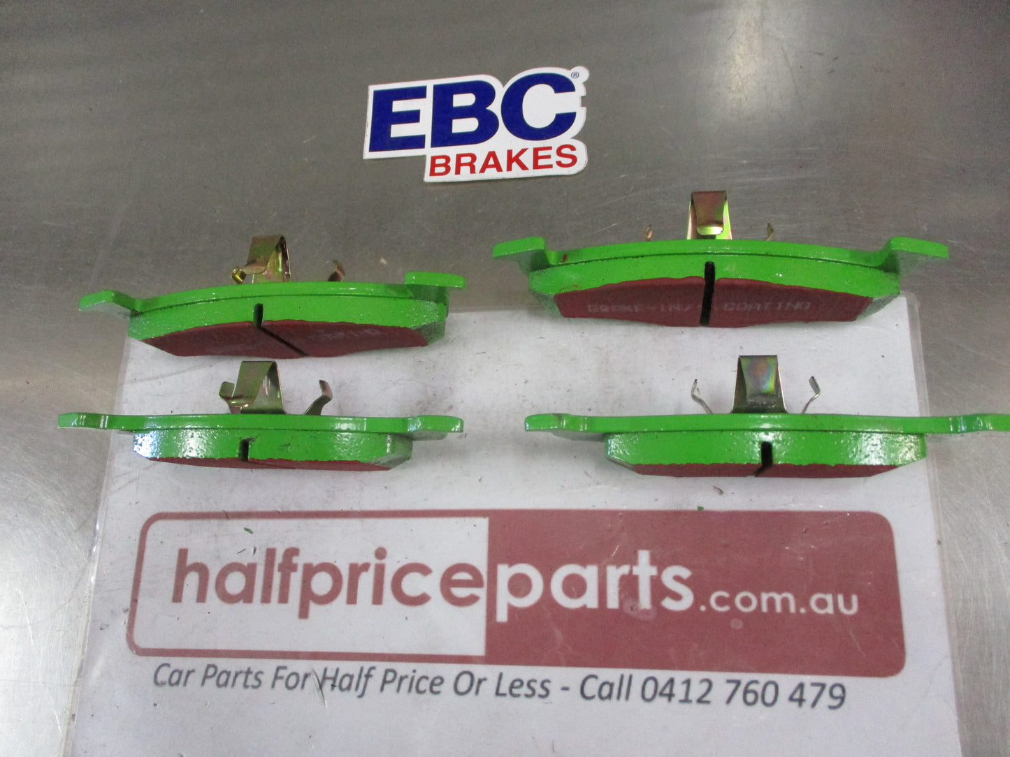 EBC Greenstuff Front Disc Brake Pad Set Suits Seat Cordoba-Ibiza/VW Polo-Vento New Part