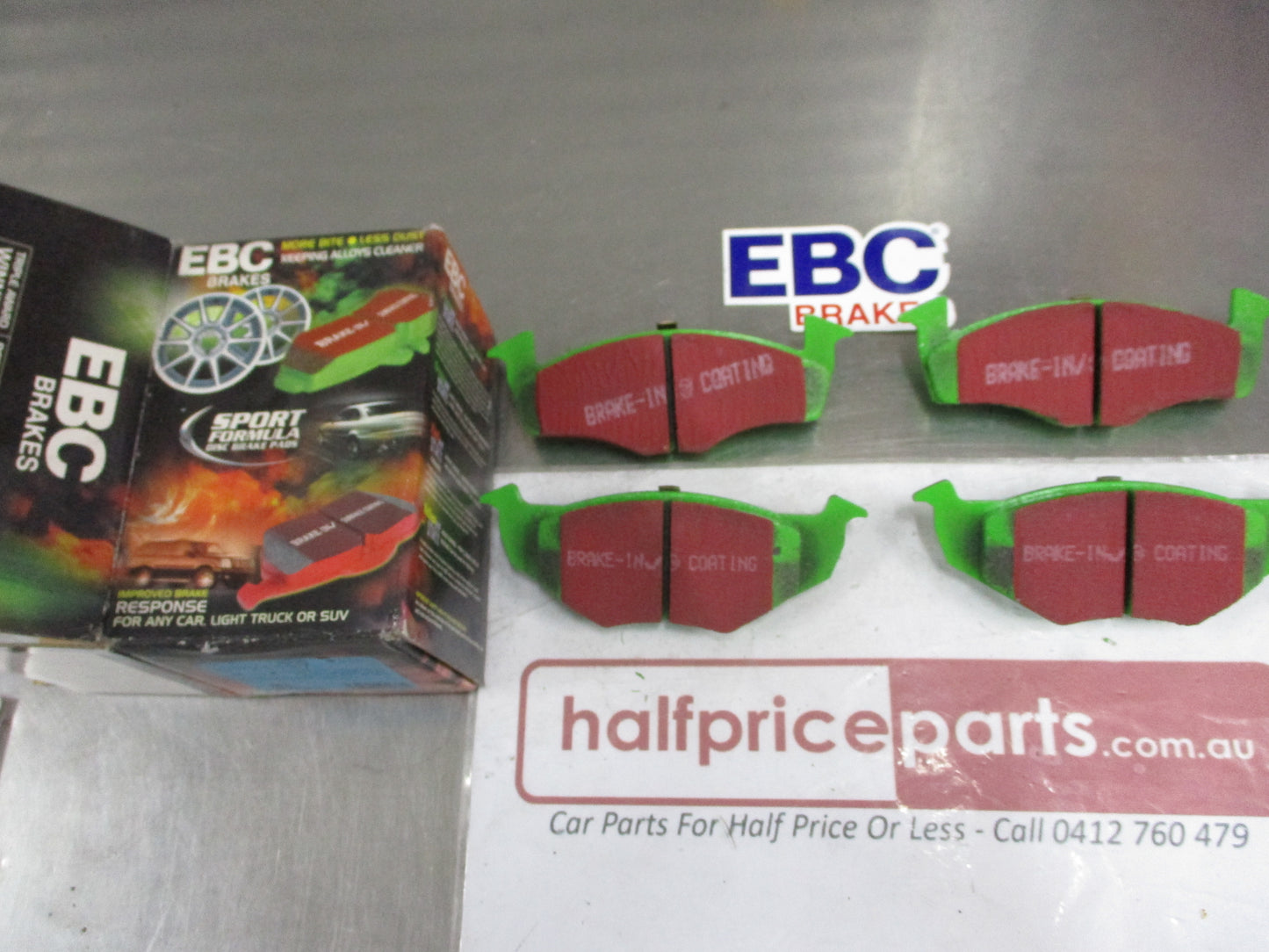 EBC Greenstuff Front Disc Brake Pad Set Suits Seat Cordoba-Ibiza/VW Polo-Vento New Part