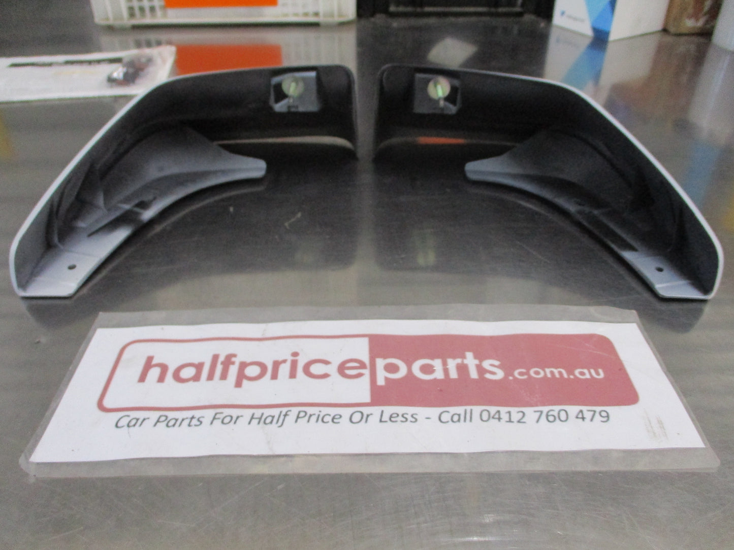 Mazda 3 Sedan Genuine Rear Moulded  Mud Flap Set With Screws New Part