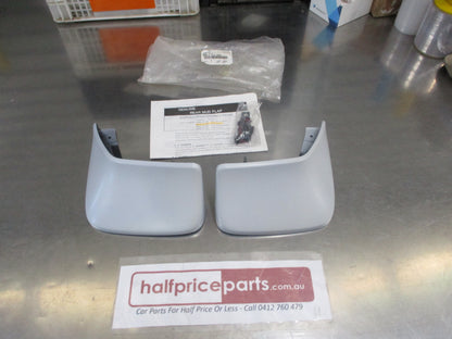 Mazda 3 Sedan Genuine Rear Moulded  Mud Flap Set With Screws New Part