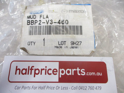 Mazda 3 Sedan Genuine Rear Moulded  Mud Flap Set With Screws New Part