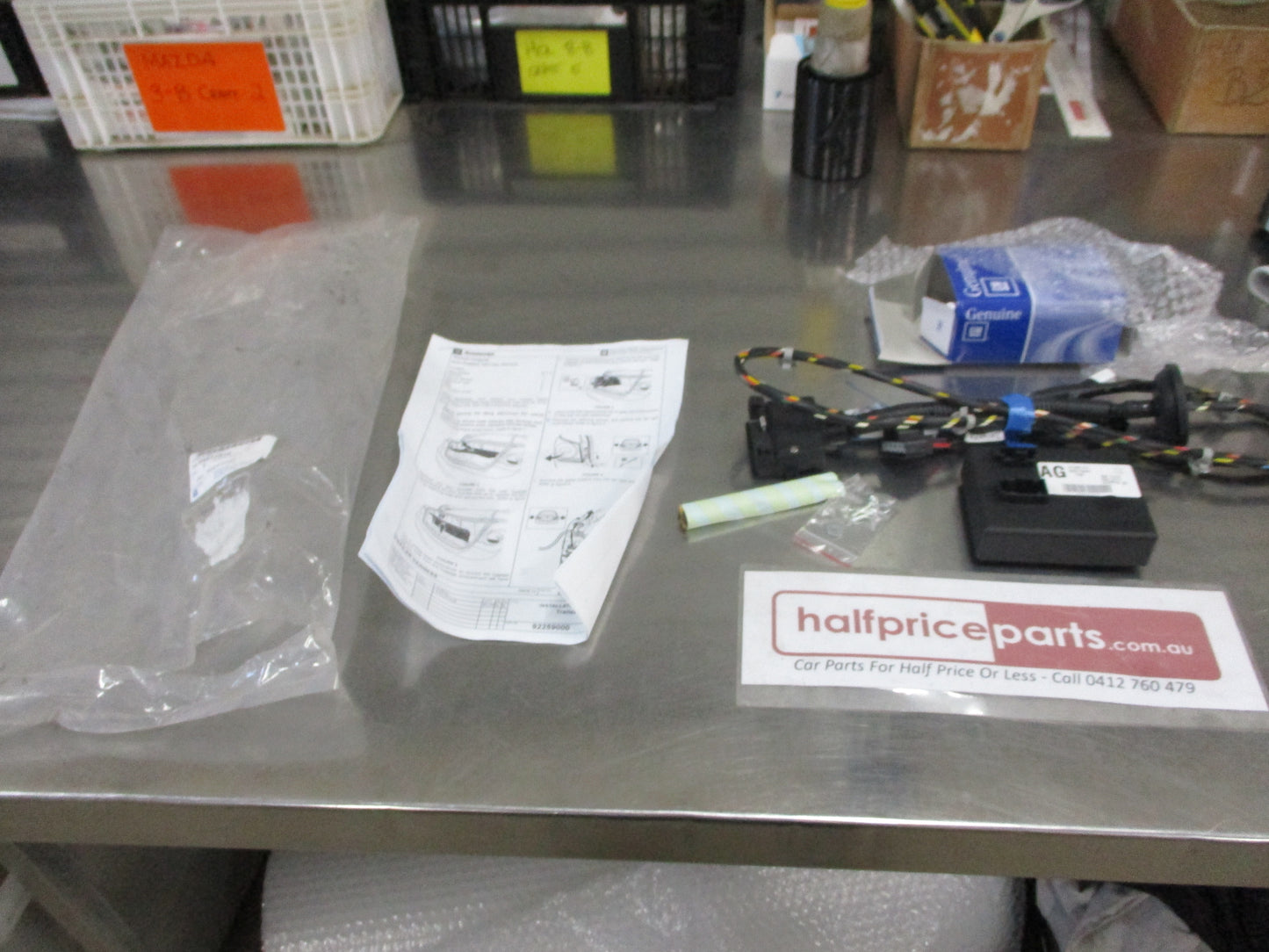 Holden Cruze JH Genuine Trailer Harness Kit 7 Pin Flat New Part