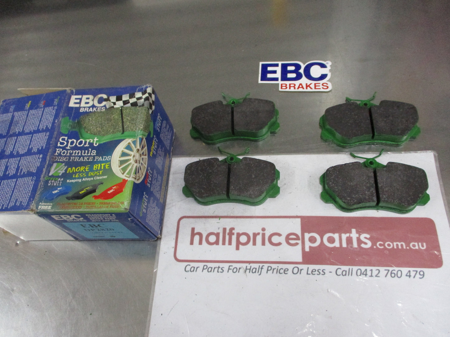 EBC Greenstuff Front Disc Brake Pad Set Suits Alfa-Fiat-Lanica New Part