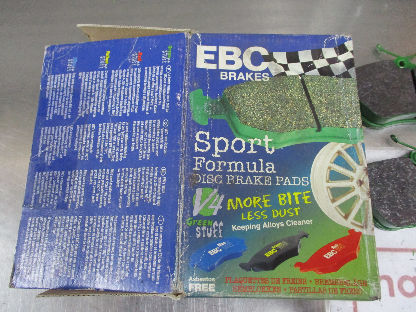 EBC Greenstuff Front Disc Brake Pad Set Suits Alfa-Fiat-Lanica New Part