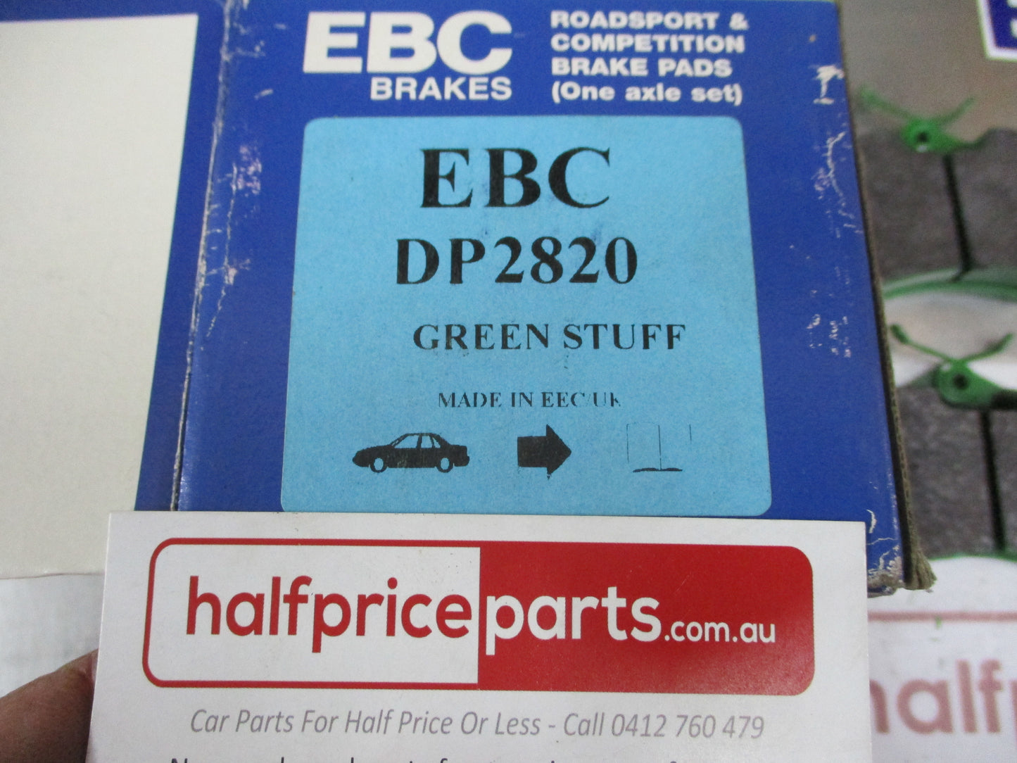 EBC Greenstuff Front Disc Brake Pad Set Suits Alfa-Fiat-Lanica New Part