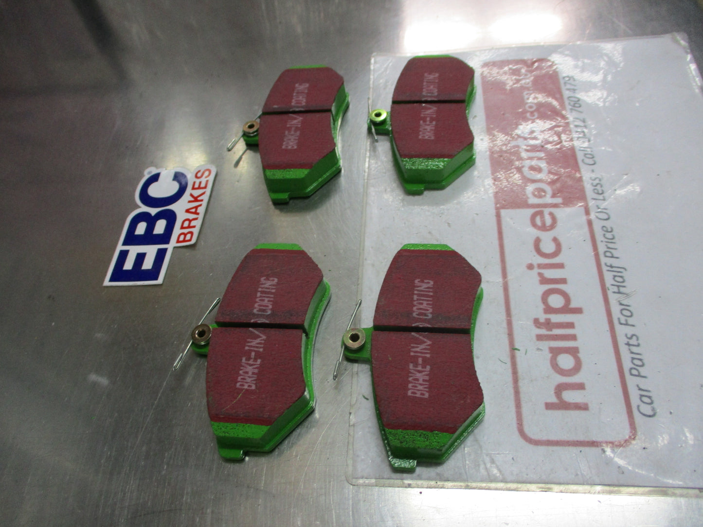 EBC Greenstuff Front Disc Brake Pad Set Suits Seat Cordoba-Ibiza-Toledo/VW Corrado-Golf-Jetta-Passat-Caddy New Part