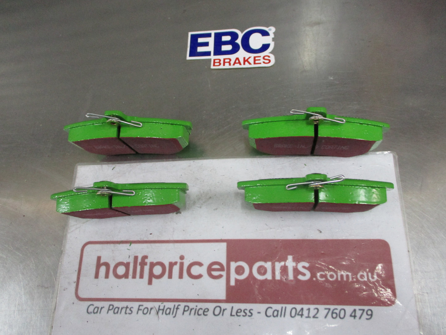 EBC Greenstuff Front Disc Brake Pad Set Suits Seat Cordoba-Ibiza-Toledo/VW Corrado-Golf-Jetta-Passat-Caddy New Part