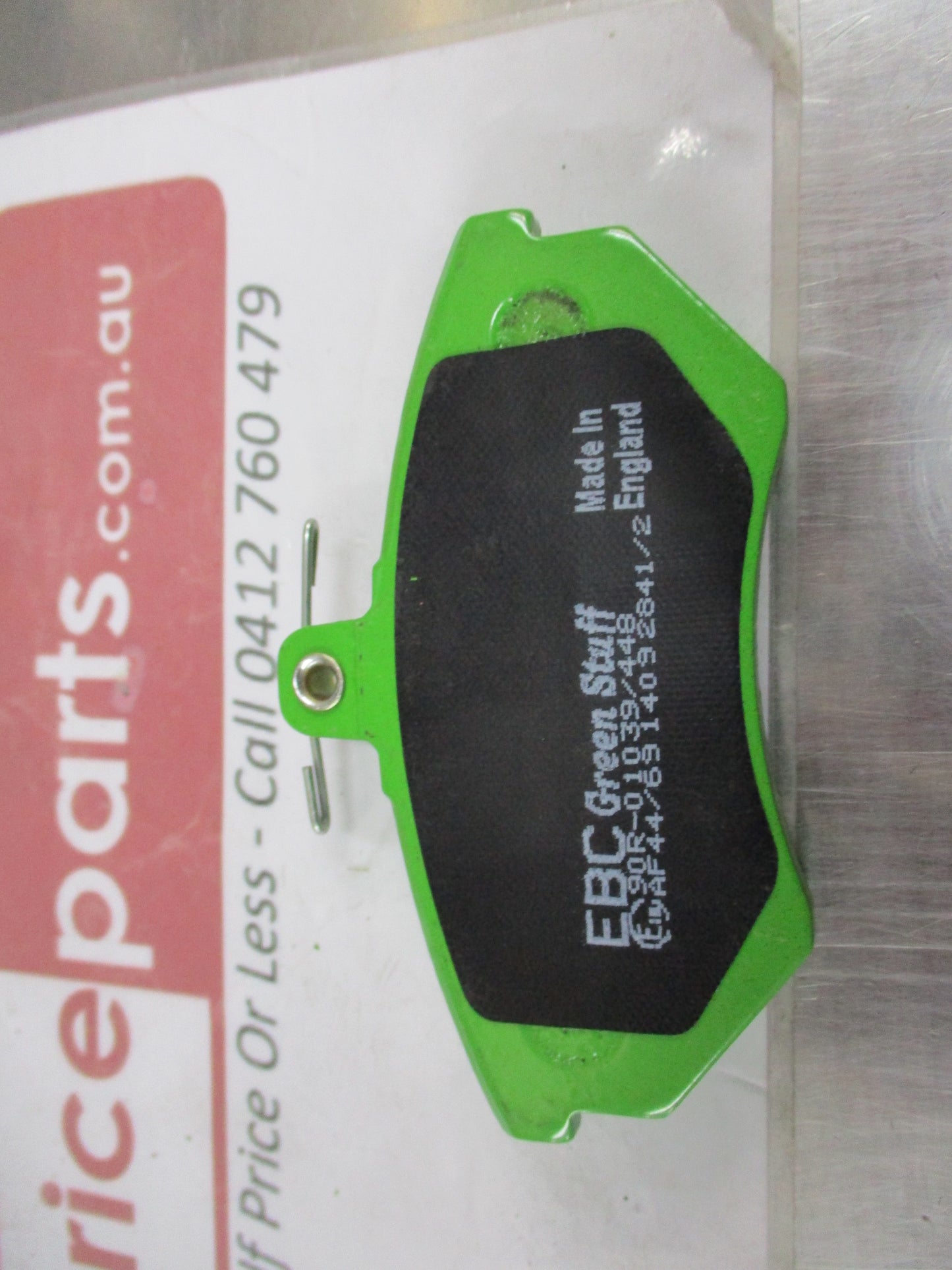 EBC Greenstuff Front Disc Brake Pad Set Suits Seat Cordoba-Ibiza-Toledo/VW Corrado-Golf-Jetta-Passat-Caddy New Part