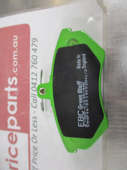 EBC Greenstuff Front Disc Brake Pad Set Suits Seat Cordoba-Ibiza-Toledo/VW Corrado-Golf-Jetta-Passat-Caddy New Part
