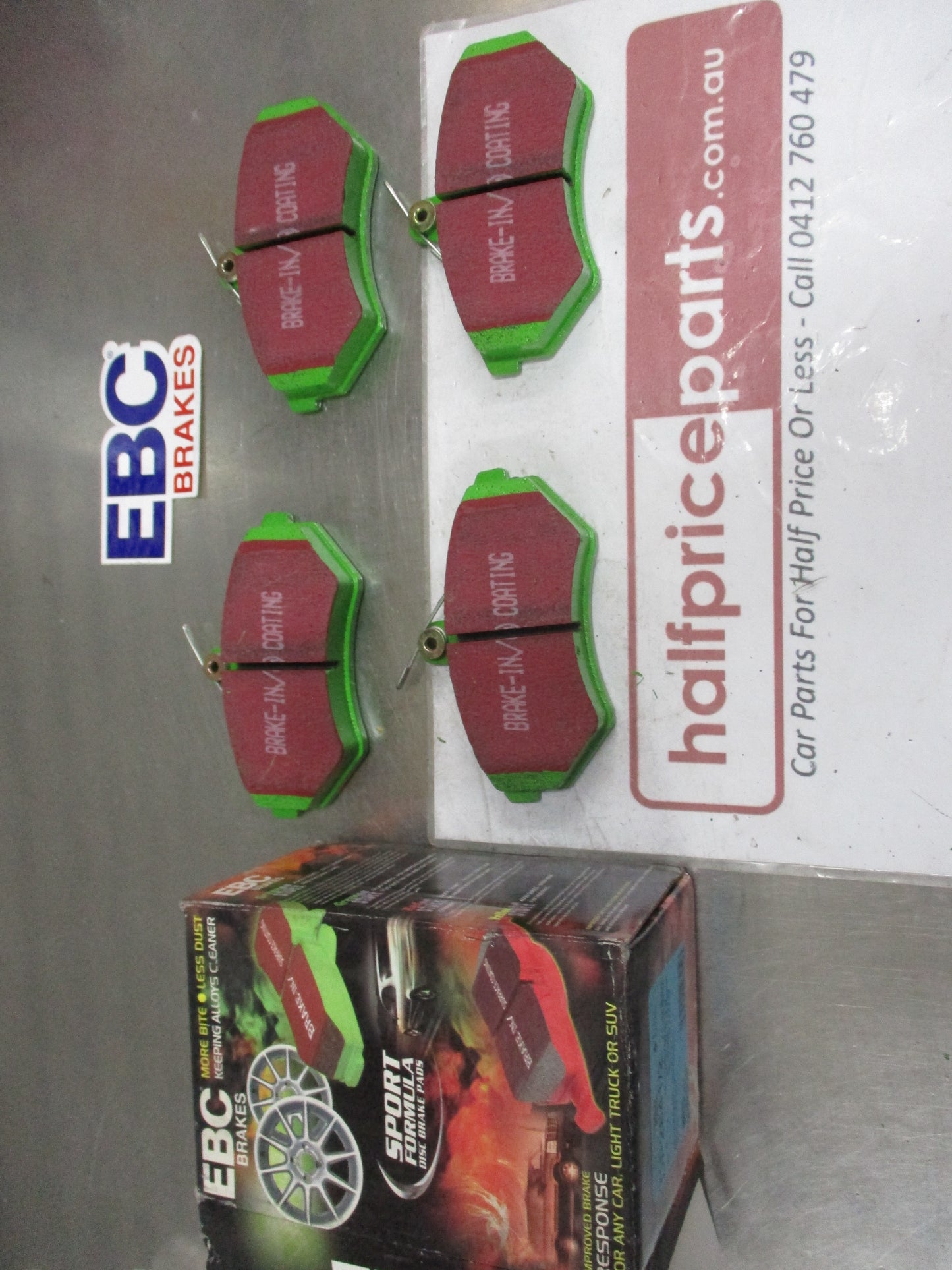 EBC Greenstuff Front Disc Brake Pad Set Suits Seat Cordoba-Ibiza-Toledo/VW Corrado-Golf-Jetta-Passat-Caddy New Part