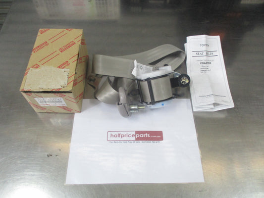 Toyota Coaster Genuine Front Right Hand Seat Seat Belt Assembly (Grey) New Part