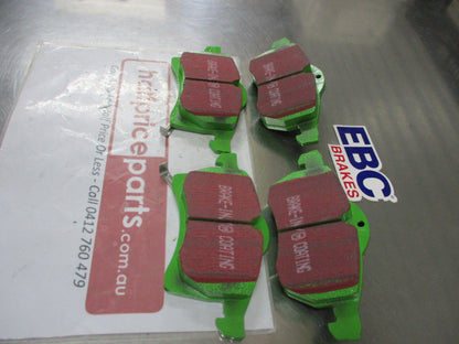 EBC Greenstuff Front Disc Brake Pad Set Suits Astra-G/Zafira-A New Part