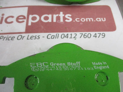 EBC Greenstuff Front Disc Brake Pad Set Suits Astra-G/Zafira-A New Part