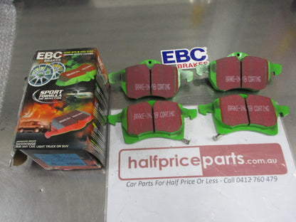 EBC Greenstuff Front Disc Brake Pad Set Suits Astra-G/Zafira-A New Part