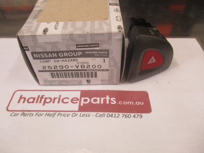 Nissan Patrol Y61 Genuine Hazard Light Switch New Part