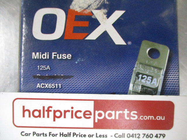OEX 125A MIDI Fuse - New Part