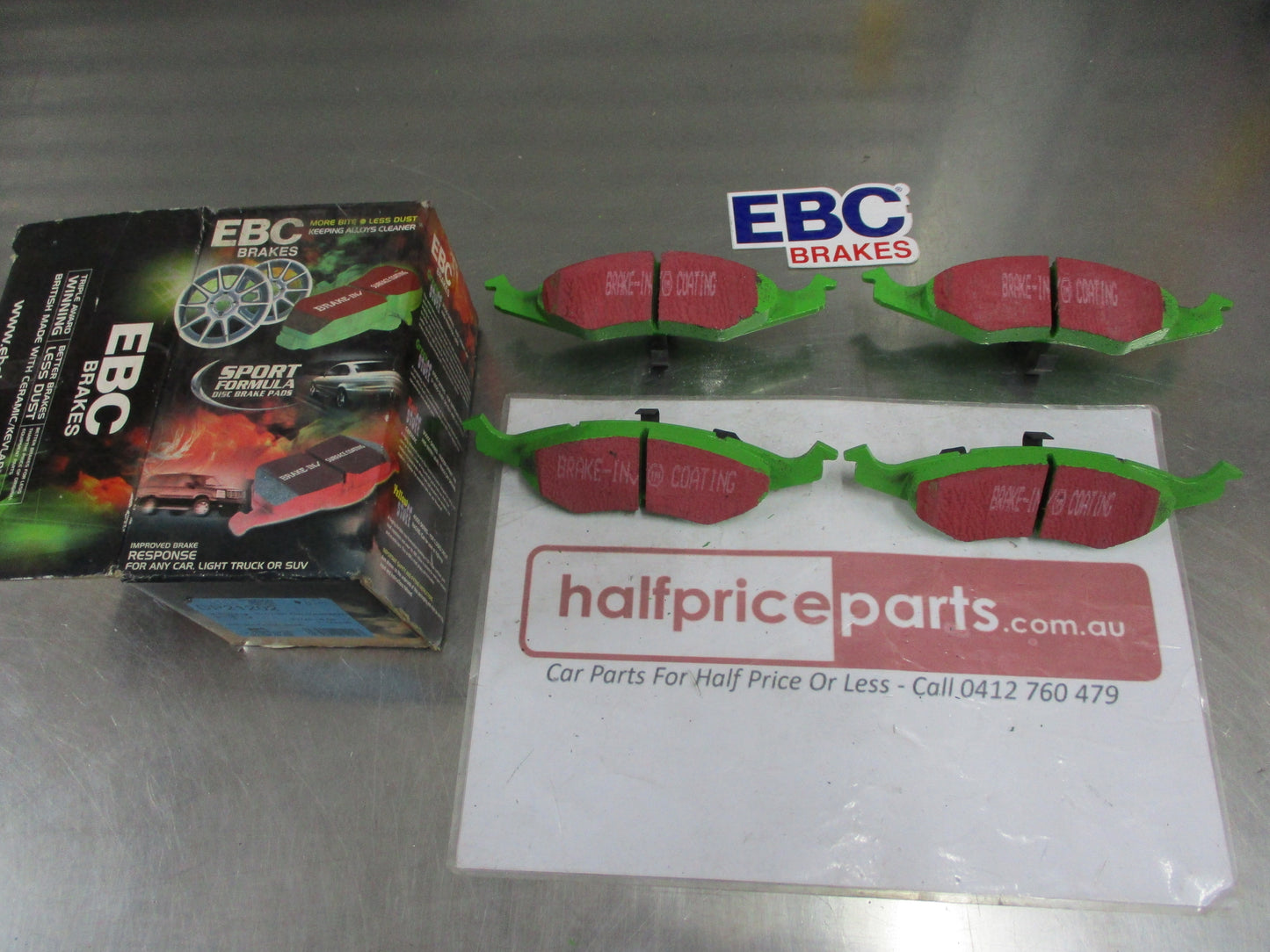 EBC Greenstuff Front Disc Brake Pad Set Suits Chrysler Neon New Part