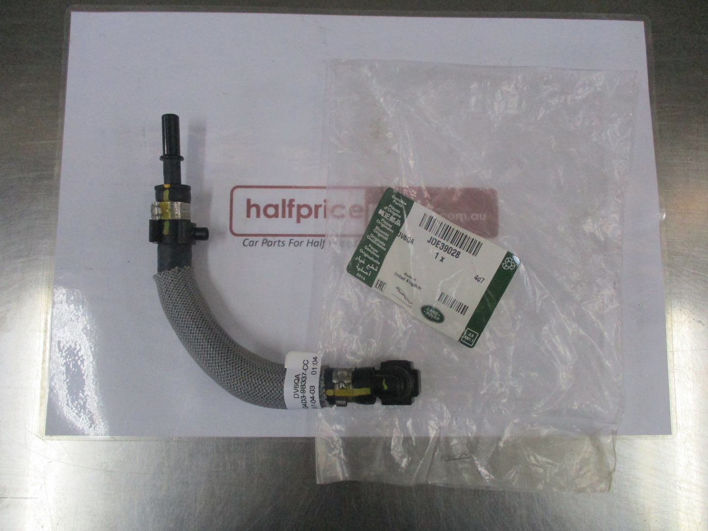 Jaguar XF / F-Pace Genuine Fuel Return Pipe New Part