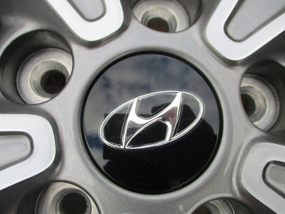 Hyundai Elantra Genuine Set of 4 Alloy Wheels 18-H2X7.5-J With Centre Caps Used Part VGC