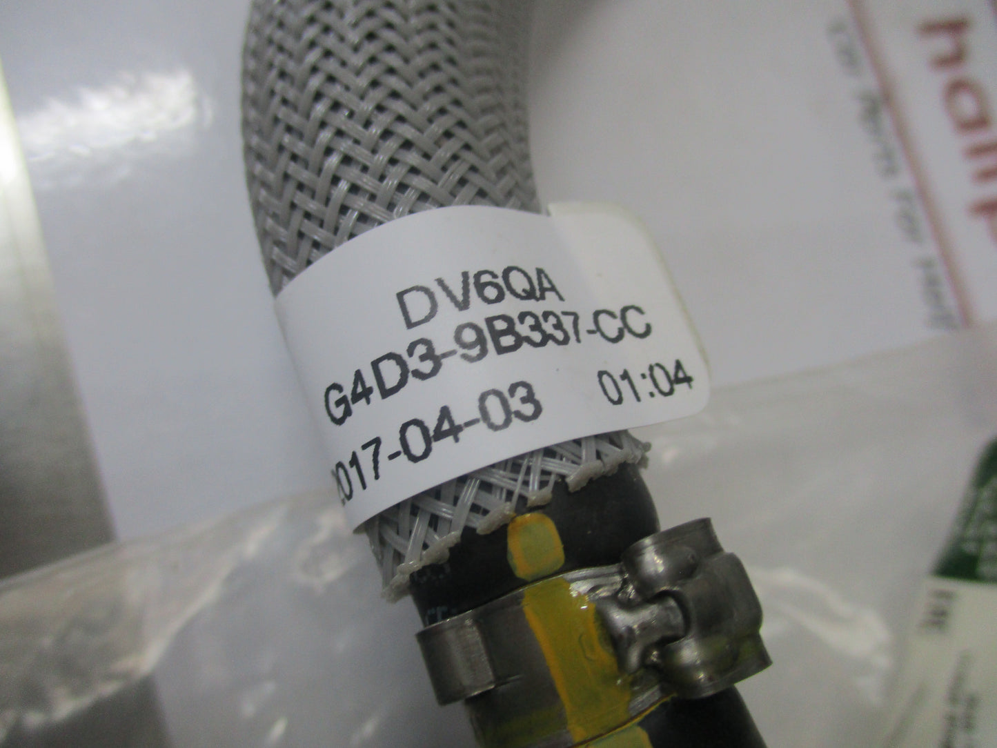 Jaguar XF / F-Pace Genuine Fuel Return Pipe New Part