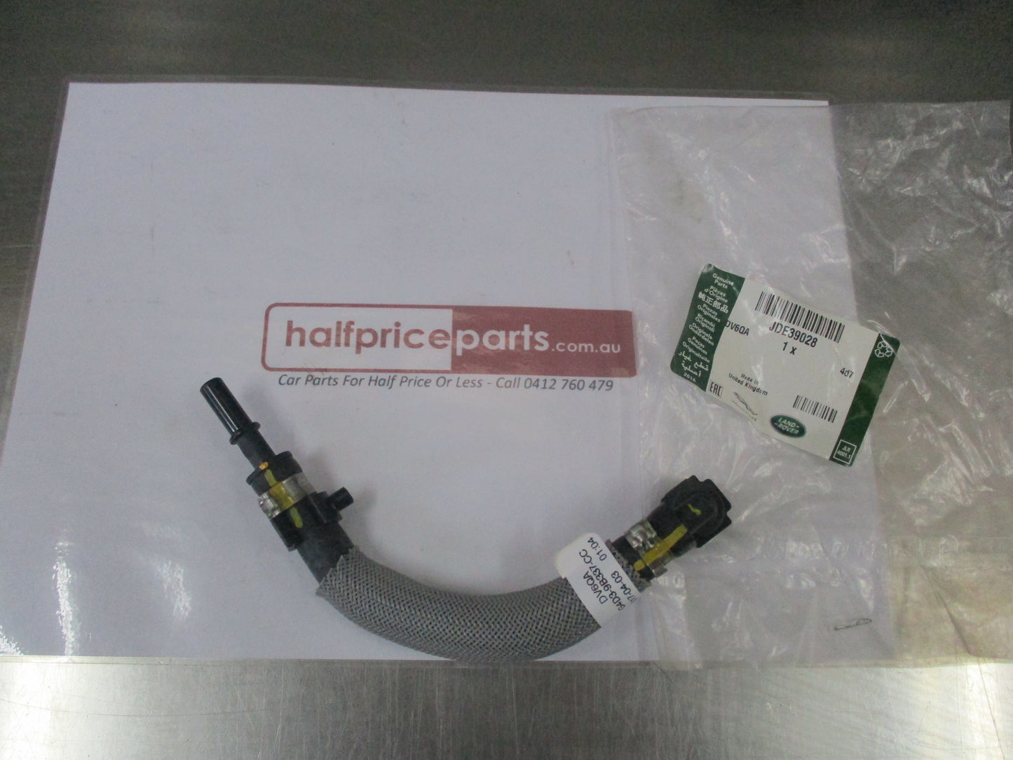 Jaguar XF / F-Pace Genuine Fuel Return Pipe New Part