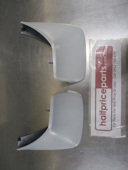 Mazda 3 Genuine Rear Mud Flap Set (In Primer) With Instructions Kit  New Part