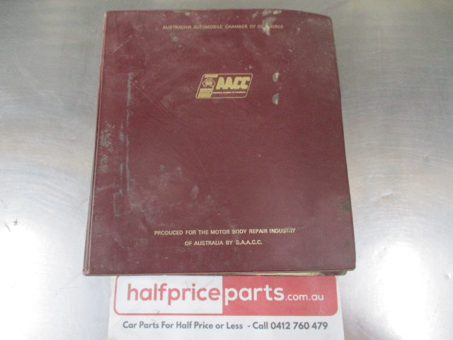 AACC Book For Various Makes And Models - New Part