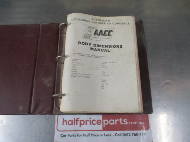 AACC Book For Various Makes And Models - New Part