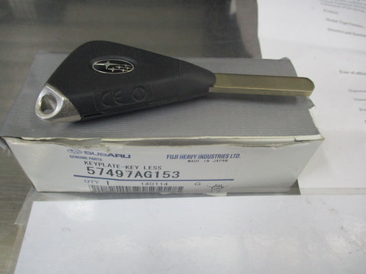 Subaru Impreza / Forester / Liberty / Outback Genuine 3 Button Key / Transponder New Part