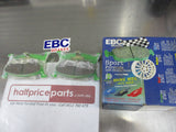 EBC Greenstuff Front Disc Brake Pad Set Suits Audi A3/Skoda-VW-Golf New Part