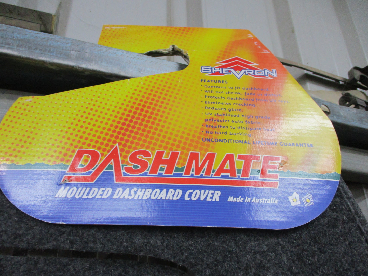 Shevron Dash Mat (Grey) Suits Holden CG Captiva 7 New Part