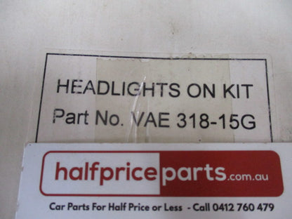 Headlight On Kit To Suit Most Vehicles - New Part
