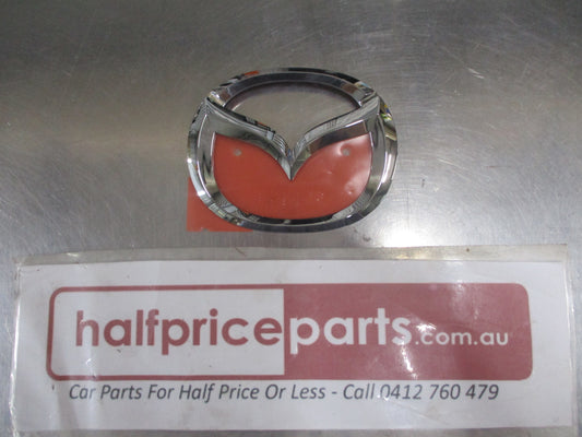 Mazda 6 GH Sedan Genuine Rear Boot Chrome Emblem New Part