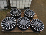 Hyundai Palisade Face Lift Genuine Set 5 Alloy Wheels 4 With Center Caps Used Part VGC