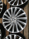 Hyundai Palisade Face Lift Genuine Set 5 Alloy Wheels 4 With Center Caps Used Part VGC