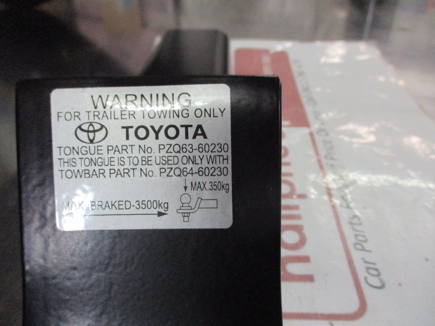 Toyota Lancruiser 70 Series Single Cab Only Tow Bar-Toung-Bolt Kit ONLY New Part