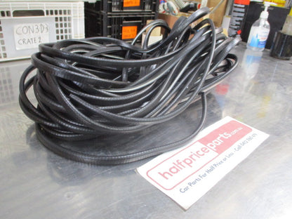 U-Trim Edge Trim Automotive Door/Bonnet/Black Protector 14mmX8.4mm 26.4 Meters In Length New Part