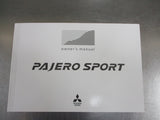 Mitsubishi Pajero Sport Genuine Owners Manual New Part