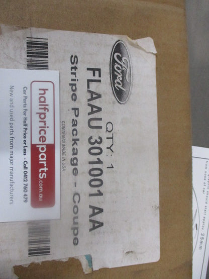 Ford FM Mustang Fast Back Genuine Top Stripe Decal (Black) New Part