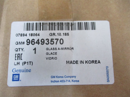 Hilden Barina Genuine Left Hand Mirror Glass Heated New Part