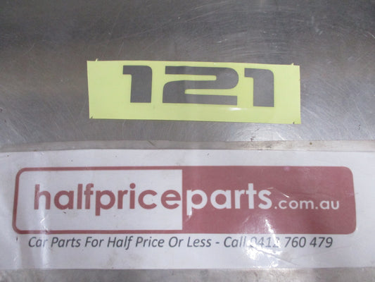 Mazda 121 Genuine Rear Tail Gate /Boot Decal New Part