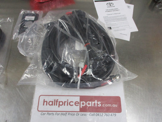 Toyota Hilux SR/Workmate D/C-E/C Genuine Auxiliary Power Socket Kit 12 Volt New Part