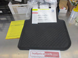 VW Tigan Genuine Titanium Black Rear Set Of Rubber Mats New Part