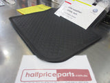 VW Tigan Genuine Titanium Black Rear Set Of Rubber Mats New Part