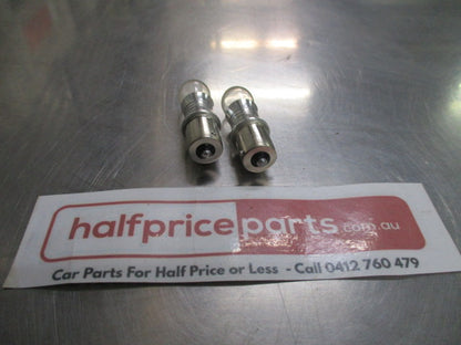 Low Voltage Red 5W 12/24V LED Light Bulb Pair - New Part