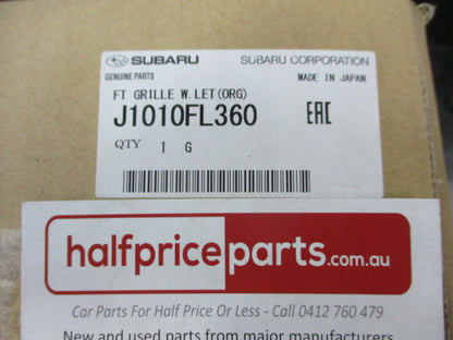 Subaru XV Genuine Front Grille Orange Winglet New Part