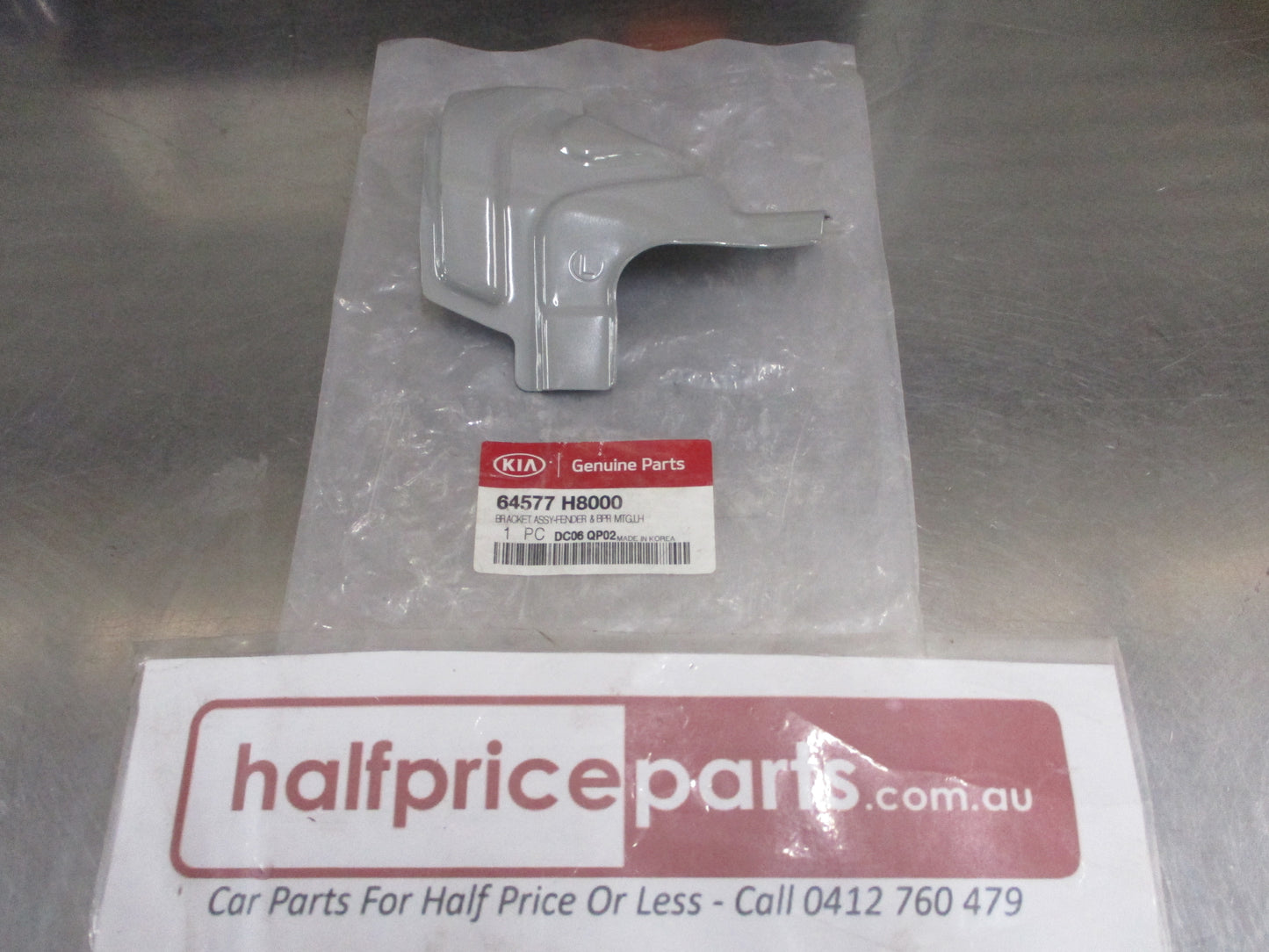 Kia Rio Genuine Left Hand Front Guard Bracket New Part