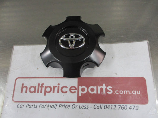 Toyota Hilux/Fortuner Genuine Alloy Wheel Centre Cap (Black) New Part