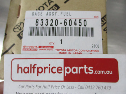 Toyota Landcruiser Prado 120 Series Genuine Main Tank Fuel Sender Unit New Part