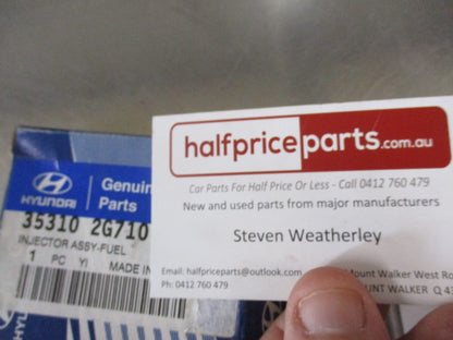 Hyundai Santa Fe/Sonata/Tucson Genuine Fuel Injector New Part
